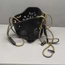 SELEWARE Heavy-Duty High Back Full Bucket Toddler Swing Seat with Locking Carabiners and Adjustable Rope, Cute Elephant Shape Design, 600LB Weight Limit (Bucket Swing, Black)