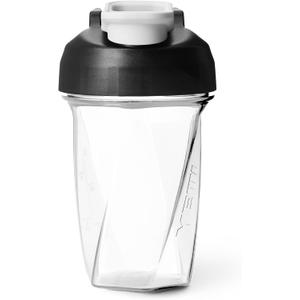 YETI Yonder Helimix Vortex Blender Shaker Bottle Holds up to 20oz | No Blending Ball or Whisk | USA Made | Portable Pre Workout Whey Protein Drink Shaker Cup | Dishwasher Safe, Clear