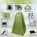 NEVERLAND Pop up Privacy Shower Tent - Portable Changing Shower Tent, Dressing Room, Bathroom, Outdoor Rain Shelter for Camping, Hiking, Beach, 47 inches x 47 inches x 77 inches