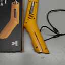 SEEKONE Cordless Mini Heat Gun with 4-Temp Settings (Up to 842F/450C) and Memory Function, 3.6V Lithium Hot Air Gun, USB Charge with Reflector Nozzle for Crafting, Resin Heating and Shrink Wrapping