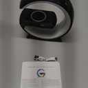 Mini LED Table Lamp with 4-in-1 Wireless Charger, Night Light, Sunrise Alarm Clock, Bluetooth Speaker, Smart Atmosphere Table Lamp for Bedroom, Office, Home Decor (White)