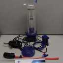 Nano Protein Skimmer for Saltwater Aquariums, DC Pinwheel Pump for 30 Gals Fish Tank, Hang On, Internal, Not for Rimmed Tank
