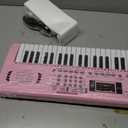 61 Key Electronic Keyboard, Kids Portable Music Keyboard with 100 Tones & Rhythms, Recording & Programming, Gift for Children Early Education Beginners, Pink, 30 x 9.4 x 2.4 inches