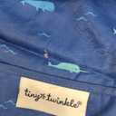 Tiny Twinkle Long Sleeve Bib for Babies & Toddlers  Waterproof Smock Bib for Eating  Machine Washable & Mess-Proof, Baby Feeding Essential & Shower Must-Have(Ocean Life, 624M)
