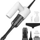 MDK 11-in-1 Set Window Vacuum Squeegee Cordless with 5 Versatile Cleaning System5000Pa Strong Suction Window Vacuum CleanerWet & Dry Vacuum Cleaning Tool Ultra-Light 1.1LBSDOE