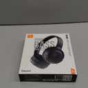 JBL Tune 510BT - Bluetooth headphones with up to 40 hours battery, microphone for call, foldable and comfortable, Android and iOs compatible (Black)
