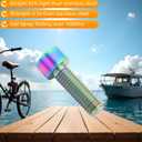 M8x25mm Titanium Bolts - Hex Socket Screws for Bike, Motorcycle, Marine | Corrosion Resistant in Salty/Humid Conditions, Lightweight Fasteners | Colorful 6pcs