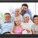 Atatat 10 inch Digital Photo Frame, Digital Picture Frame with Adjustable Brightness, Support Sleep Mode Photo Deletion,1080P Video,Slideshow, Black