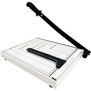 12" Guillotine Paper Cutter,Paper Cutter for Cardstock Heavy Duty 12 inch,Cut Cleanly and Quickly,12" Cut Length,10 Sheet Capacity.