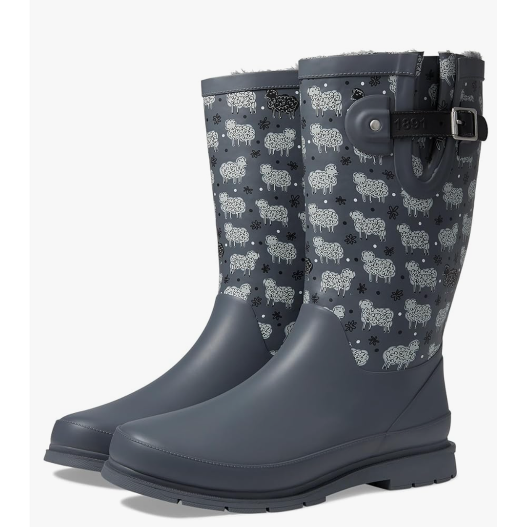 Western Chief Women's Tall Waterproof Rain Boot Outdoor Garden Shoes, Size 11