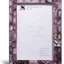 Handicrafts Home 5x7 Picture Frame Mother of Pearl Collection, Handcrafted Photo Frame, Small Picture Frame for Living Room, Wall Decor, Office Desk Decor, Vintage Picture Frames, Gift for her, Thanksgiving gift for friends & Family