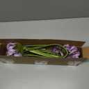 3 Pieces Large Artificial African Agapanthus,Long Stem Artificial Flowers for Tall Vase,Silk Plants for Home Decor Indoor, Silk Flowers for Wedding Bouquet Office Party Decor (Purple, 26")