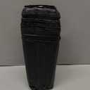 Tessco for you 50 Pcs Planter Pots, 7.8 Inches 0.38 Gallons Square Nursery Pot for Indoor Outdoor Plants, Lightweight Deep Plastic Plant Nursery Container with Drainage Holes