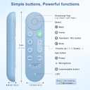 Voice Replacement for Google Chromecast Remotefor Google TV Remote Control & Google TV StreamerBlue