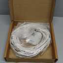 Fudios Lighted Birch Garland with Timer 48 LED Fairy Lights 6ft Battery Operated for Mantle Decor, Lit Christmas White Twig Garland Winter Home Wall Decoration Indoor Outdoor Use 1 Set