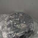 DIYDEC 10 in 1 (12.8", 9.8", 7.6", 5.7", 2.7") Package Halloween Large Cauldron, Black Plastic Witch Cauldron Kettle Candy Holder for Halloween & St. Patricks Day Party Favors Decor