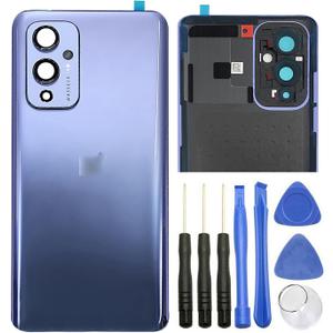 Ubrokeifixit for OnePlus 9 Housing Rear Panel Back Glass Door Cover Replacement for OnePlus 9 6.55"(NOT for 1+9R 6.55",NOT for 1+9 Pro 6.7") (1+9/Winter Mist)