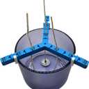 Universal Candle Wick Holder 3 Way: Holds 1 or 3 Wicks for Candle Making. (3)