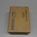 BEDELITE Orange Throw Blanket for Couch & Bed, Luxury Plush Cozy Fleece Blanket 50" x 60", Soft Lightweight Fall Throw Blanket for Home Furnishing