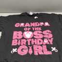 Grandpa Of The Boss Birthday Girl Baby Family Decorations T-Shirt, XL