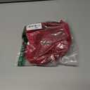 Smart & Sexy Women's Signature Lace Deep V Neck Wireless Bralette, Bralettes For Women With Support, Bralettes and Bralette Pack No No Red L