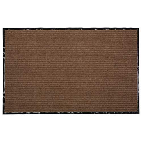 DII Durable Walk Off Utility Indoor/Outdoor Runner, 30x48, Brown