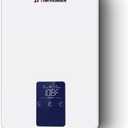 Mini Tankless Water Heater Electric 110V ~ 120V for Sink, ThermoMate 4.5kW 37.5A at 120V Small Point of Use Water Heater CSA Approved, Must HardWird Requiring 10AWG Wire