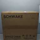 Ergonomic Office Chair Home Mesh Desk Chair with Adjustable Arms - Mid Back Computer Chairs for Adults - Swivel Task Chair Comfortable for Home Office (Black)