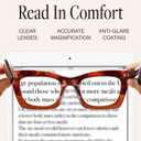 CCVOO 1.75 Stylish Reading Glasses for Women, Stylish Eyeglasses, Blue Light Readers for Women, (A8 Glow Theory)