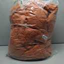 CozyLux Queen Comforter Set Burnt Orange Seersucker 7 Pieces Bed in a Bag Queen Comforter Set with Sheets Terracotta Luxury Bedding Set with Down Alternative Comforter, Sheets, Pillowcases & Shams