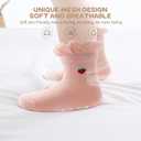Aroveea Non Slip Grip Ankle Baby Socks 12 Pack for Toddler Boys and Girls Kids,Infant Cute Cotton Baby Socks