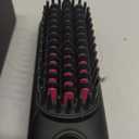 Go Brush Pro 2026, Cordless Hair Straightener Brush, Mini Hair Straightener with 4 Temperature Settings, Portable Hair Straightener Brush with MCH Heating and Ionic & Ceramic Care for Women (Black)