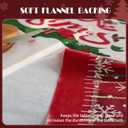 Christmas Rectangle Table Cloth,100% Waterproof Tablecloth,Christmas Decorations for Home, Vinyl Tablecloth Plastic Table Cover for PartyPicnic,Dining,Outdoor 54" x 84",Christmas Trees