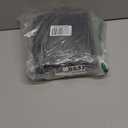 Hleelomi 5 Pack 40inch Suit Bag Garment Bag for Travel and Storage, Garment Bags for Hanging Clothes with Zipper and Visible Transparent Window, Black