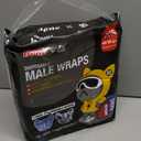 Dono Dog Diapers Male Disposable Male Dog Wraps, Wider Doggie Puppy Diapers Male Belly Bands, Super Absorbent, Leak-Proof Fit, Excitable Urination, Incontinence, X-Small 48ct