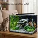 Glass Fish Tank Kit, 10 Gallon Betta Fish Tank Aquarium Starter Kit
CompleteAquarium Kit with Adjustable LED Light, Filter, Heater and Lid for Betta, Goldfish or Shrimp, Black