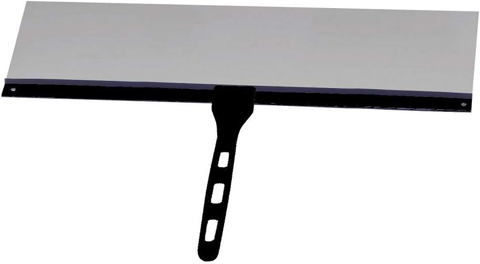 Warner Tool 36" Aluminum Painters Overspray Spray Shield, 18" Plastic Handle 419W