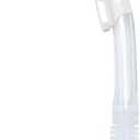 Aegend Diving Dry Snorkel for Adult & Youth - Snorkeling Gear with Top Dry Valve, Perfect for Snorkeling, Freediving, Swimming and Scuba Diving (Clear Blue)