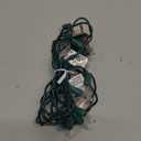 MULTI-SPARKING Christmas Lights 5Ft 10 Counts Classic Clear Incandescent Mini String Lights Green Wire Warm White for Indoor and Outdoor Christmas Decorations, Non-Connectable