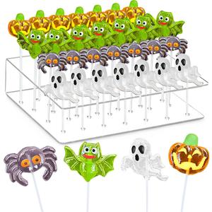 ANNICOO Halloween Trick or Treat lollipop,Individually Wrapped 28 Pack, Great for Goody Party Bag Fillers