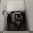 4K Outdoor Wireless Security Camera, 9Mpx, 8X Zoom, Two-Way Audio, Motion Detection, Siren Light, Alexa Compatible (Black)