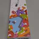 DIY Wall Clock Modern Large 3D Frameless Wall Clock Mirror Stickers Decor Home Office Living Room Bedroom Coffee Hall Bar Wall Decoration,Black