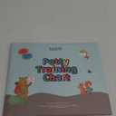 Potty Training Chart with 35 Stickers, 3 Reminder Stickers and Crown for Toddlers Boys and Girls - Potty Training Rewards for Kids - Zoo Animal