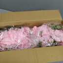 NUPTIO Flower Balls for Wedding Centerpieces - 2 Pcs 15.7 inch Diameter Fake Flower Ball Arrangement Bouquet Party Centerpieces for Tables - Pink Rose Bouquet Centerpiece Flowers for Wedding Table