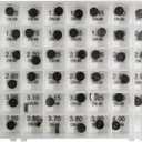 Road Passion 9.48mm Valve Shims Kit 1.2mm-4.0mm in 0.05mm increment 52 Pieces Replacement for Kawasaki KLX400R 2003/ KLX450R 2008-2009/ KX250 2020-2021/ KX450F 2006-2020/ KX450 2006-2020