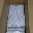 Wokceer Wedding Arch Backdrop Stand and Cover Set of 2 Metal Arch Stand with Arch Cover White 7.2FT, 6FT for Birthday Party Wedding Ceremony Bridal Baby Shower Event Decor, White