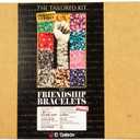 El Galen Friendship Bracelet Kit DIY Albums Mix Beads for Bracelets Glass Alphabet Letter Beads Elastic (Phrases VERSION-11 Albums)