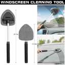 AUTODECO 40Pcs Car Wash Detailing Kit Cleaning Kits with Foam Gun Sprayer Vacuum with Long Cord Drill Brush Large Wash Mitt Towels Complete Interior Exterior Car Washing Supply Set Black