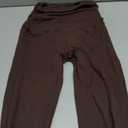 SUUKSESS Women 2 Piece Lounge Sets Going Out Y2K Foldover Pants Crew Neck Fitted Shirts Matching Pajamas (Chocolate, XS)