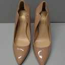 COLETER Women's Sexy Pointed Toe High Heels,4.72 inch/12cm Patent Leather Pumps, Wedding Dress Shoes, Cute Evening Stilettos (8.5, 02 Natural)